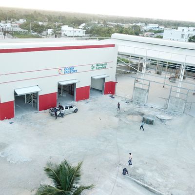 Edifício de Armazém Prefabricado Galvanizado a Quente Large Span BV Certificação