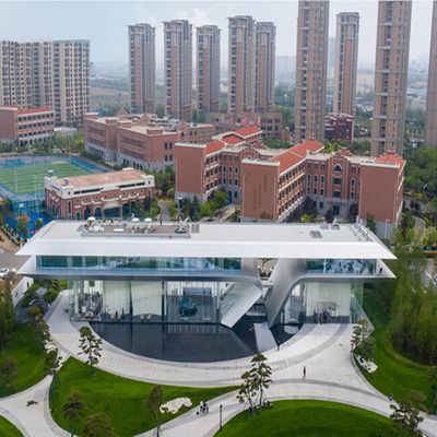 SGS Edifícios de escritório com estrutura de aço Q235B Edifícios de estrutura de metal com vista para o mar