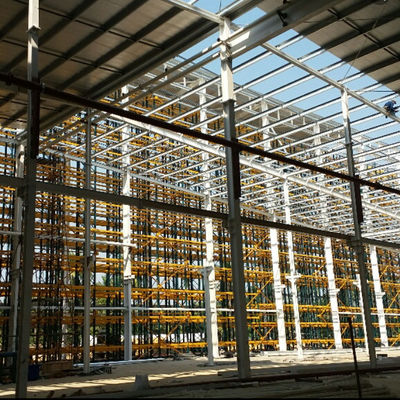 Fabrica de estruturas industriais de aço pré-fabricadas Projeto de construção pré-projetado para armazém