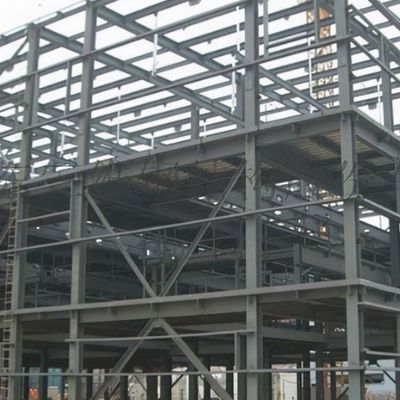 Construção rápida Estrutura de aço Armazém Ambiental Edifício de escritórios