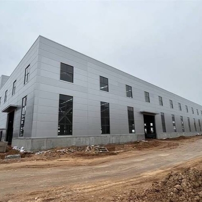 Oficina de armazenagem de estruturas pré-fabricadas de aço