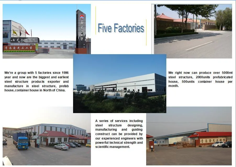 Construção de estruturas modernas de aço Construção de armazéns industriais de aço galvanizado 9
