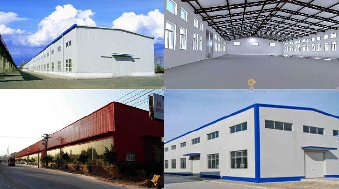 CE Edifício de Estrutura de Aço Soldado H Secção de Estrutura de Aço Hangar 0
