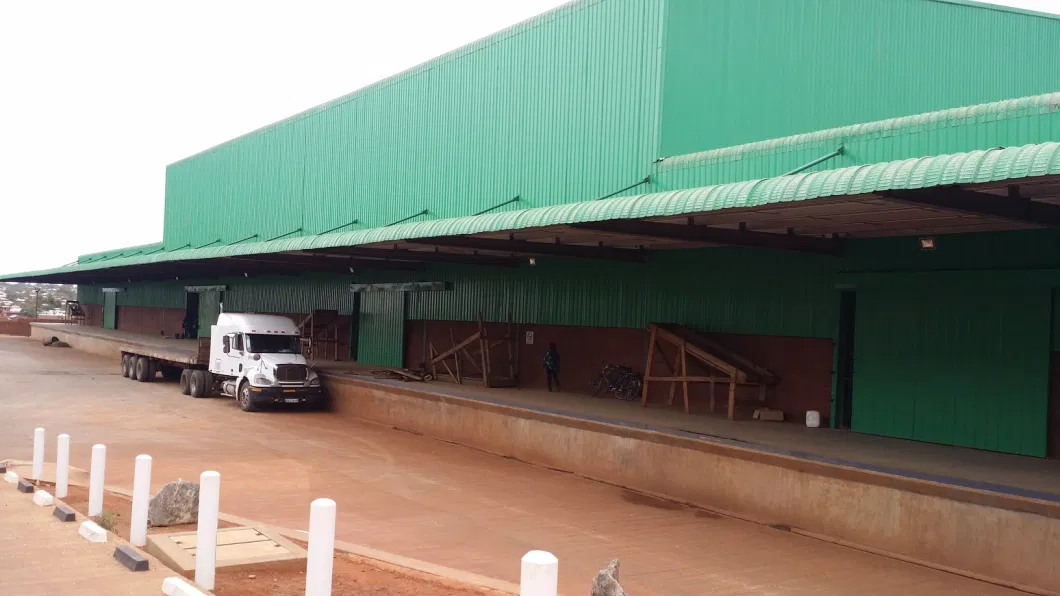 Pintura Construção de estruturas de aço OEM Armazém de estruturas de aço pré-fabricadas 5
