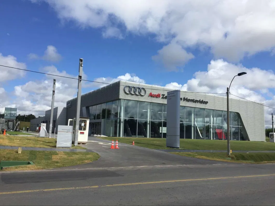 Pintura Construção de estruturas de aço OEM Armazém de estruturas de aço pré-fabricadas 6
