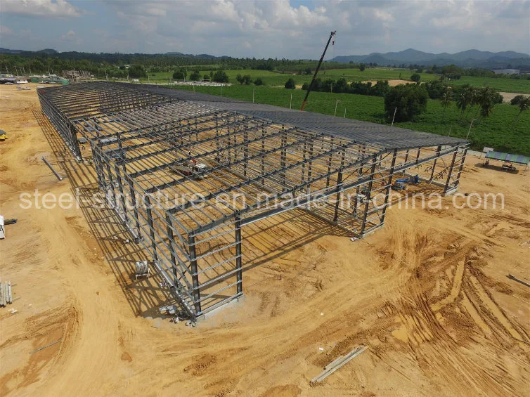 Q235B Construção de estruturas pré-fabricadas de aço Certificado SGS para oficina 0