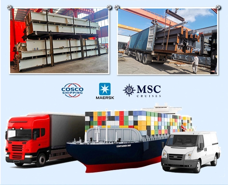Construção industrial pré-construída de comprimento de viagem Edifício pré-fabricado 7