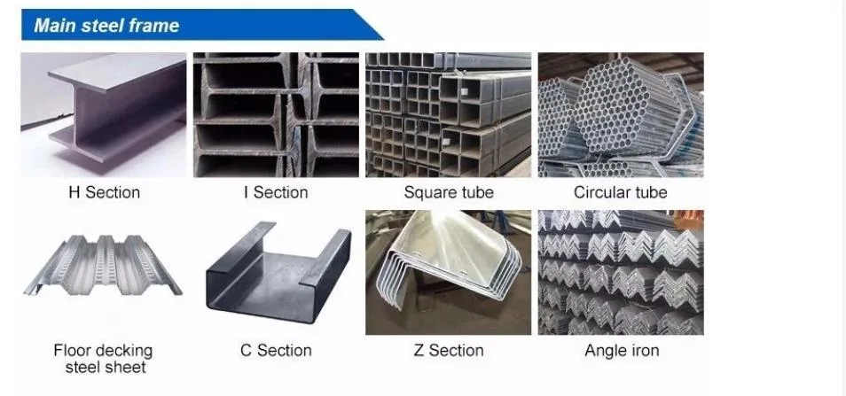 Preço de fábrica Oficina de estruturas de aço e pré-fabricação de estruturas de aço 1